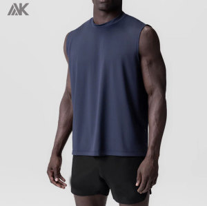 Custom Light Weight Softer Men's Muscle Tank Top -Aktik