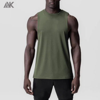 Custom Light Weight Softer Men's Muscle Tank Top -Aktik