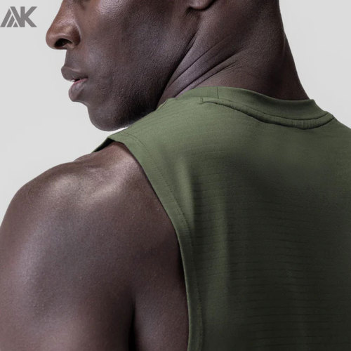 Custom Light Weight Softer Men's Muscle Tank Top -Aktik