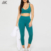 Custom Longline Low Impact Bra 4-Way Stretch Women's Sports Bra -Aktik