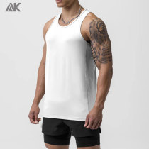 Custom Polyester Mesh Men's Training Singlet Mens Light Tank Top -Aktik