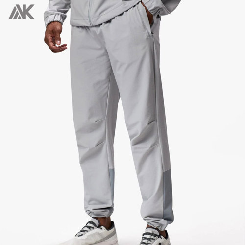 Custom Regular Fit Men's Training Pants High stretch premium woven Pant-Aktik