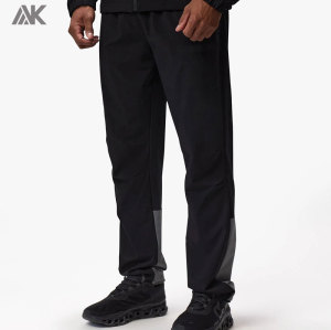 Custom Regular Fit Men's Training Pants High stretch premium woven Pant-Aktik