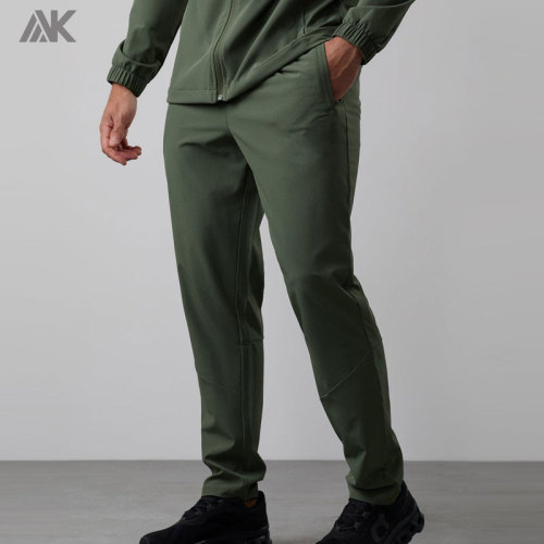 Custom High Stretch Premium Sweatsuit Full Zip Up Men's Tracksuit-Aktik