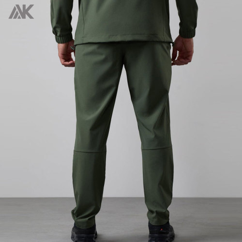Custom High Stretch Premium Sweatsuit Full Zip Up Men's Tracksuit-Aktik
