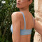 Custom Pull-on Breathable And Stretchy Soft  Low-impact Support Active Sports Bra -Aktik