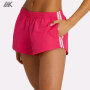 Custom Lightweight Airy Woven Track Shorts Relaxed Women's Short-Aktik