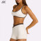 Custom  Soft Active Sports Bra  Set  Breathable Women's Sports Fitness Sets-Aktik