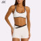 Custom  Soft Active Sports Bra  Set  Breathable Women's Sports Fitness Sets-Aktik