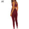 Custom  Moisture Wicking Contrast Piping Bordering Women Sports Sets-Aktik