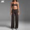 Custom Buttery-Soft High-Rise Wide-leg Pants  Women's Bottoms -Aktik