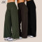 Custom Buttery-Soft High-Rise Wide-leg Pants  Women's Bottoms -Aktik