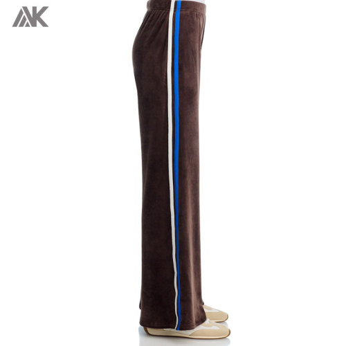 Custom Velour Bomber Jacket &  Velour Pants Women's Velour Tracksuit-Aktik