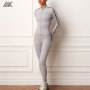 Custom Slim Fit Women's Fitness Jackets Sporty Athletic Works Zip Jacket -Aktik