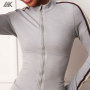 Custom Slim Fit Women's Fitness Jackets Sporty Athletic Works Zip Jacket -Aktik