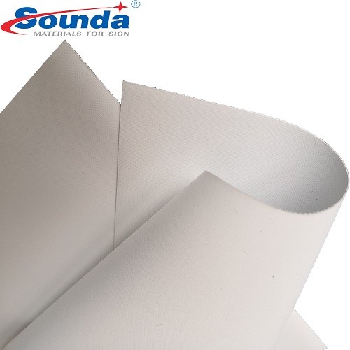 Coadted Blockout PVC Flex Banner | Ink Jet Printing Advertising Material