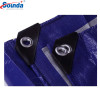 Finished Heavy Duty PE Tarpaulin with Four Corner Reinforced by Black Plastic Triangle