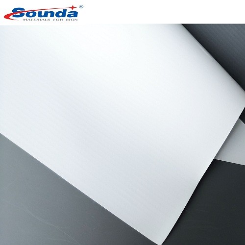 Sounda high quality 440gsm frontlit pvc flex banner, outdoor flex printing media