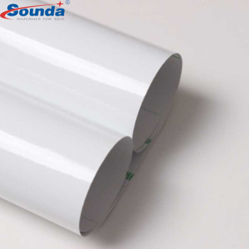 Free Sample Roll Material White PVC Self adhesive Vinyl for Digital Printing