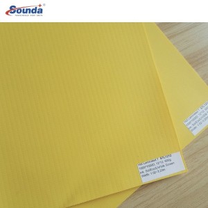 Awnings & Tent Stripe PVC Coated Tarpaulin  with free sample