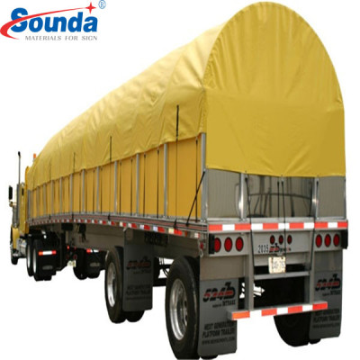 PVC Coated Tarpaulin High Quality With Hard Tube & Kraft Paper Package