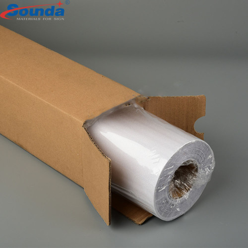 80 micro/120gsm pvc self adhesive vinyl paper rolls with free sample for printing and advertising