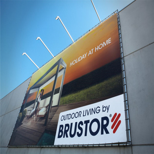 PVC coated flex banner | Blockout two sides printable 1000D*1000D 18*18 700gsm | free sample