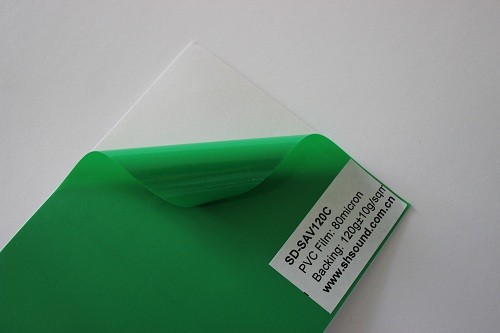 120gs Color Self adhesive Vinyl For Decal Sign and white release paper with free sample