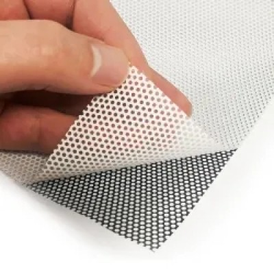 Self adhesive Vinyl One Way Vision | Use Glass Sticker  See Through Vinyl 140 micron 140g  OWV183