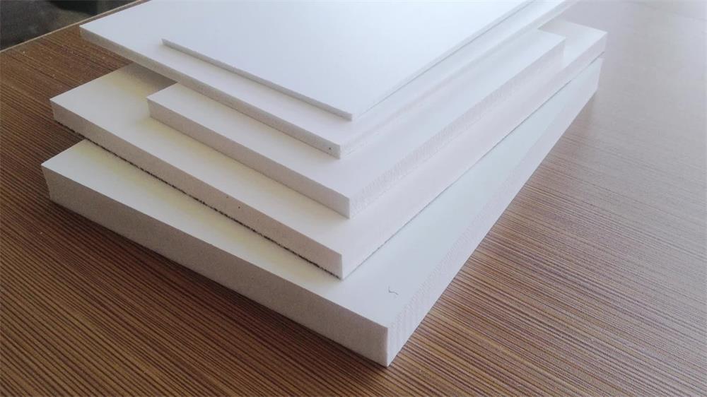 the manufacturing process of PVC foam board