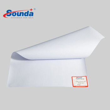 Cold Laminated Frontlit Grey Back Banner For Printing 200x300 18x12 280g