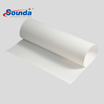 High Glossy PVC Flex Frontlit for Advertising 440GSM with free sample