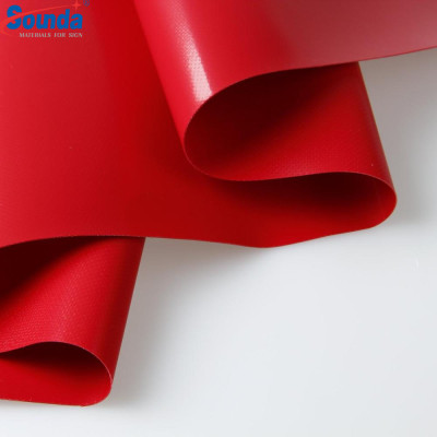 PVC Coated Tarpaulin High Quality With Hard Tube & Kraft Paper Package