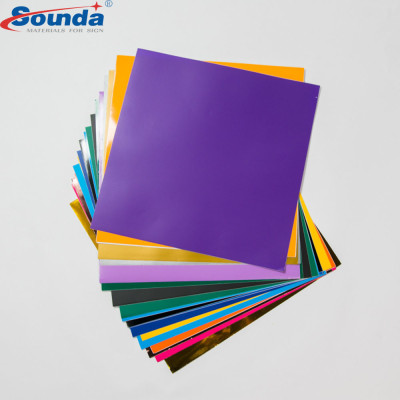 10 Years Factory Color Cutting Vinyl Film Adhesive Vinyl