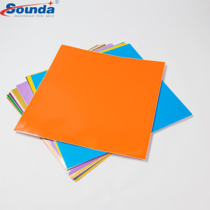 Sounda PVC self adhesive cold lamination film protective vinyl with free sample