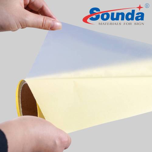 PVC Stretcheble Waterproof Durable Self Adhesive Vinyl Glossy Matte Color Vinyl with free sample