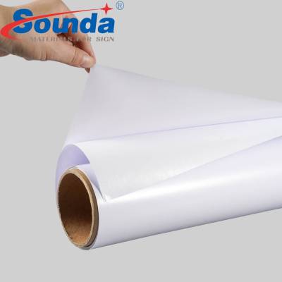 80 Micron/120g Car Sticker Self-Adhesive Vinyl for Eco Solvent Printing