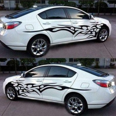 Car body 100 micro/140gsm pvc self adhesive vinyl rolls with free sample