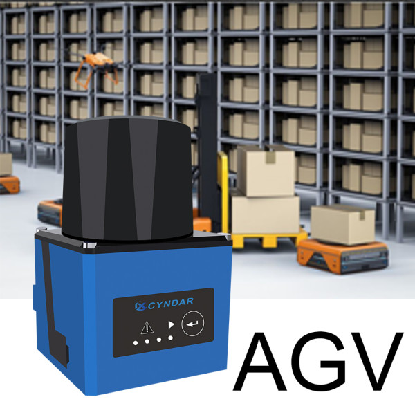 Obstacle avoidance radar AGV height limit recognition