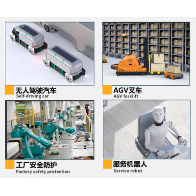 Safety laser scanner used for short-distance mobile robot navigation and positioning