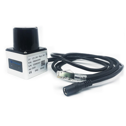 2D safety laser scanner sensor for laser navigation and positioning