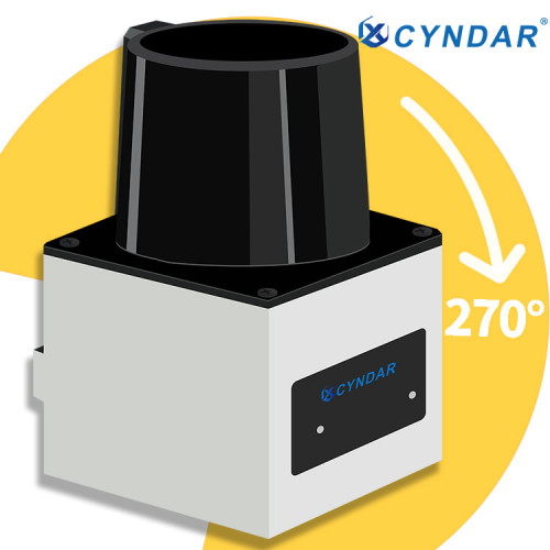 2D safety laser scanner sensor for laser navigation and positioning