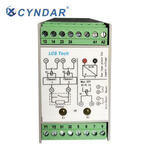 Safety relays used in the power industry can be used to switch on or off voltage.