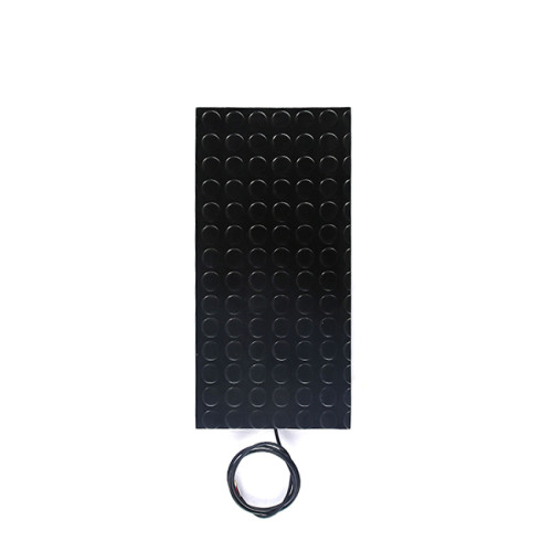 Load safety mat sensor to protect people from entering dangerous areas.