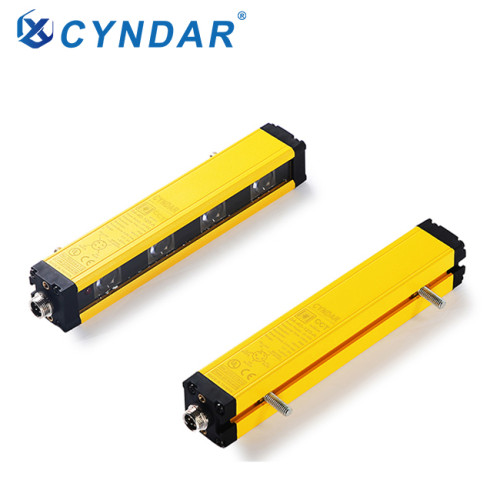 Safety light curtain sensor for machine protection bending machine