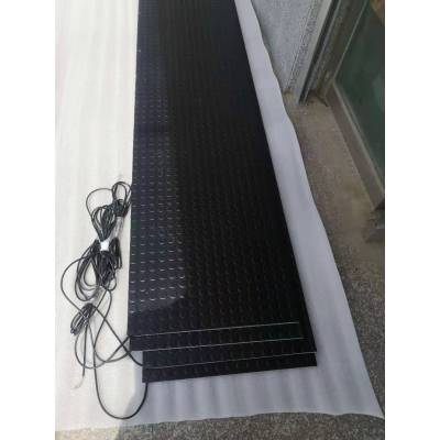 Customizable industrial rubber pressure sensitive safety carpet