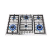 ALK-6802 6 Burners Stainless Steel Built-in Gas Hob Gas Stove with Good Price