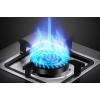 ALK-D7021 Black 2 Burner Built-in Gas Hob with Glass Cooktop LPG