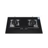 ALK-D7021 2 Burner Tempered Glass built-in Gas Hob Gas Stove Cooking Plate