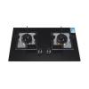 ALK-D7021 2 Burner Tempered Glass built-in Gas Hob Gas Stove Cooking Plate
